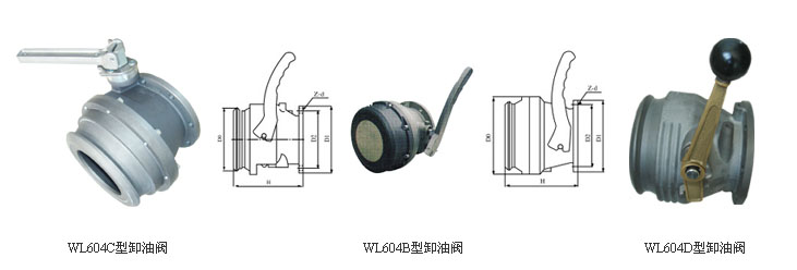 WL604型卸油閥和連接法蘭